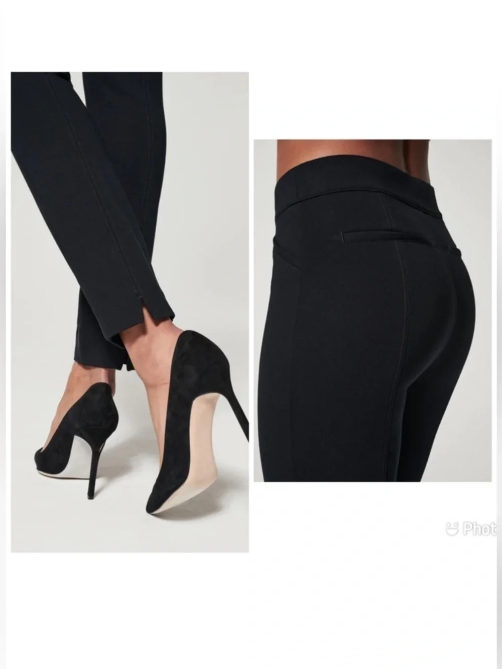 SPANX The Perfect Black Pant - Ankle Backseam Skinny size M - Picture 2 of 13